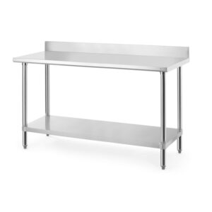 Hendi Arbeitstisch mit Aufsatz, Budget Line, 1600x600x(H)950mm