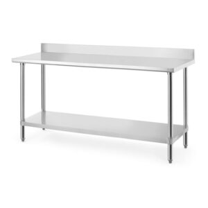 Hendi Arbeitstisch mit Aufsatz, Budget Line, 1800x600x(H)950mm