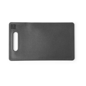 Hendi Schneidbrett mit Griff, Schwarz, 250x150mm