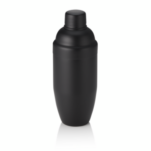 Nocturn Shaker Classic, 0,7 ltr., Ø 9 cm, schwarz matt, Chromnickelstahl 18/8