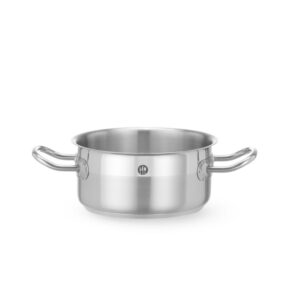 Hendi Kochtopf, niedrig - ohne Deckel, Profi Line, 1,5L, ⌀160x(H)75mm