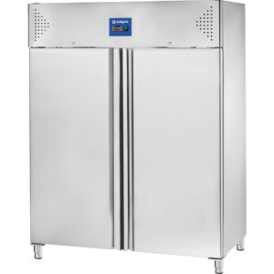 Starline Doppeltür-Tiefkühlschrank, Edelstahl, GN 2/1, 1480x830x2010 mm (BxTxH), 0,44 kW