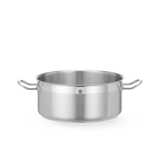 Hendi Kochtopf, niedrig - ohne Deckel, Profi Line, 7,3L, ⌀280x(H)120mm