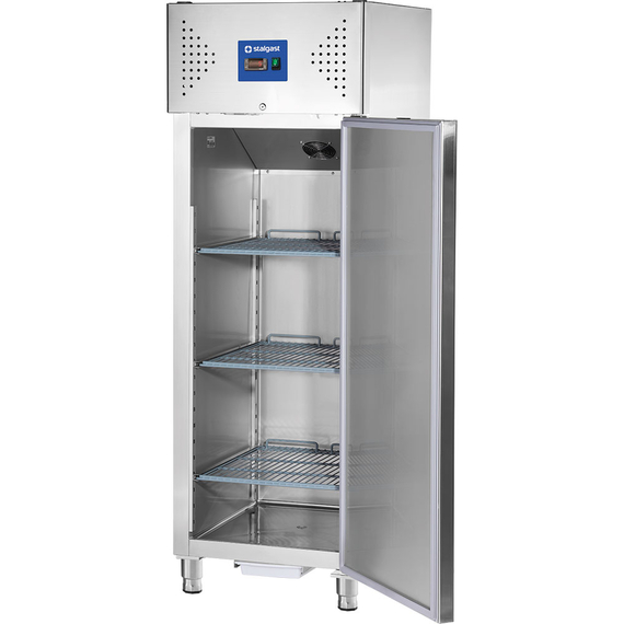 Starline Edelstahl-Kühlschrank, GN 2/1, 680x810x2010 mm (BxTxH)