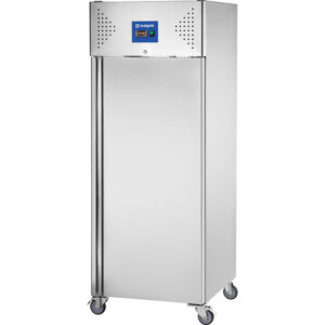 Starline Edelstahl Tiefkühlschrank mit Rädern, GN 2/1, 740x830x2010 mm (BxTxH), 650 L