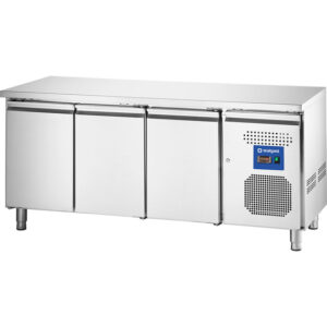 Starline Kühltisch, 3-türig, GN 1/1, 1795x700x850 mm (BxTxH), ohne Aufkantung
