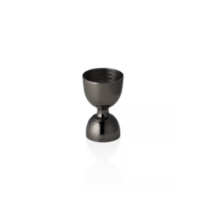 Nocturn Jigger Rim Bell, Ø 5 cm, Höhe 8 cm, gun metal, Chromnickelstahl 18/8