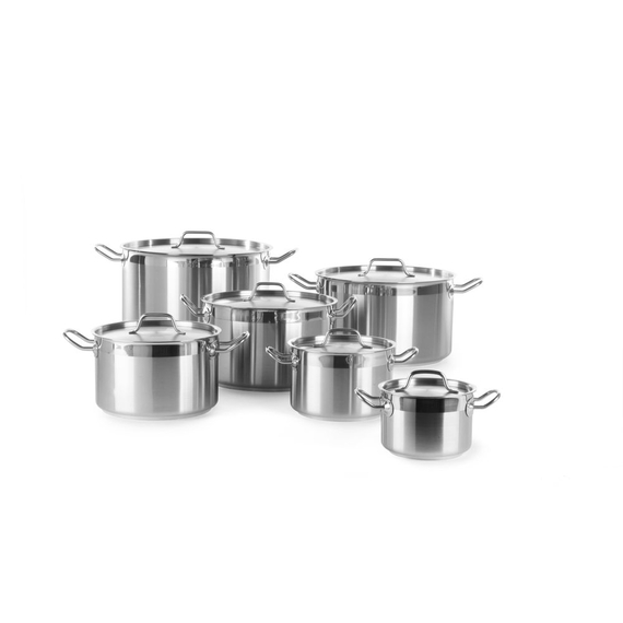 Hendi Kochtopf, mittel - mit Deckel, Profi Line, 23,2L, ⌀360x(H)230mm