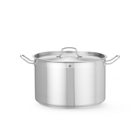 Hendi Kochtopf, mittel - mit Deckel, Profi Line, 23,2L, ⌀360x(H)230mm
