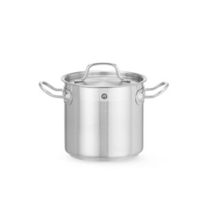 Hendi Schmortopf hoch - mit Deckel, Profi Line, 3L, ⌀160x(H)150mm