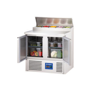 Starline Saladette, 2-türig, GN 1/1, Aufnahme 5x GN 1/6, 900x700x1000 mm (BxTxH)