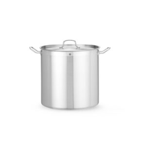 Hendi Schmortopf hoch - mit Deckel, Profi Line, 36,5L, ⌀360x(H)360mm