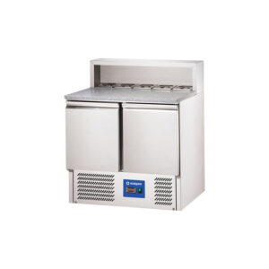 Starline Pizzatisch, 2-türig, GN 1/1, Aufnahme 5x GN 1/6, 900x700x1090 mm (BxTxH)