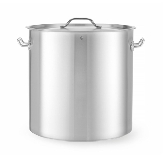 Hendi Hoher Schmortopf – mit Deckel, Budget Line, 71L, ⌀450x(H)450mm