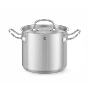 Hendi Kochtopf, hoch - mit Deckel, Kitchen Line, 45L, ⌀400x(H)360mm