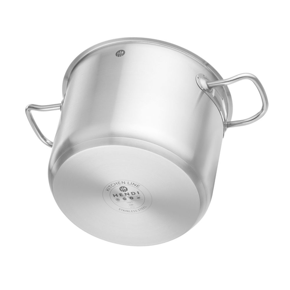 Hendi Schmortopf hoch - ohne Deckel, Kitchen Line, 5L, ⌀200x(H)160mm