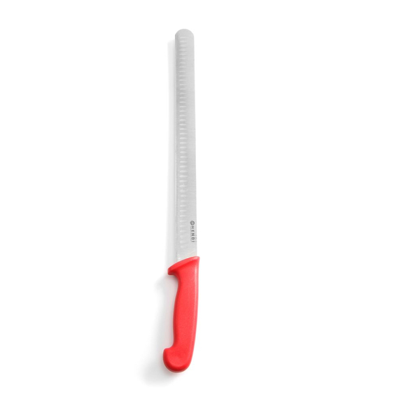 Hendi Schinken-/ Lachsmesser, Rot, (L)490mm