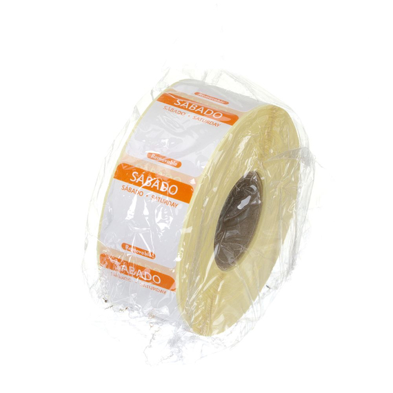 Hendi Täglich anwendbare Lebensmittelsicherheitsetiketten, mehrfach verwendbar, leicht entfernbar , Orange, 1000 Stk., 25x25x(H)mm
