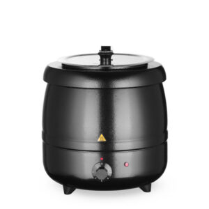 Hendi Suppenkessel, Kitchen Line, 8L, Schwarz, 230V/400W, ⌀330x(H)363mm