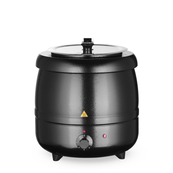 Hendi Suppenkessel, Kitchen Line, 8L, Schwarz, 230V/400W, ⌀330x(H)363mm