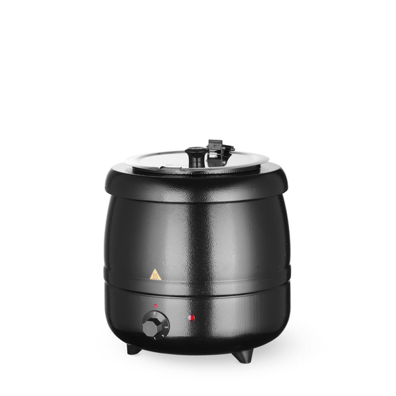 Hendi Suppenkessel, Kitchen Line, 8L, Schwarz, 230V/400W, ⌀330x(H)363mm