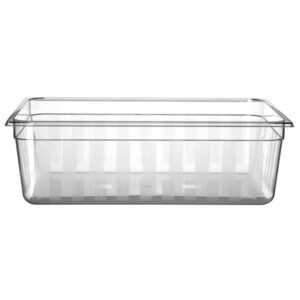 Hendi Gastronorm-Behälter 2/1, GN 2/1, 58L, Transparent, 650x530x(H)200mm