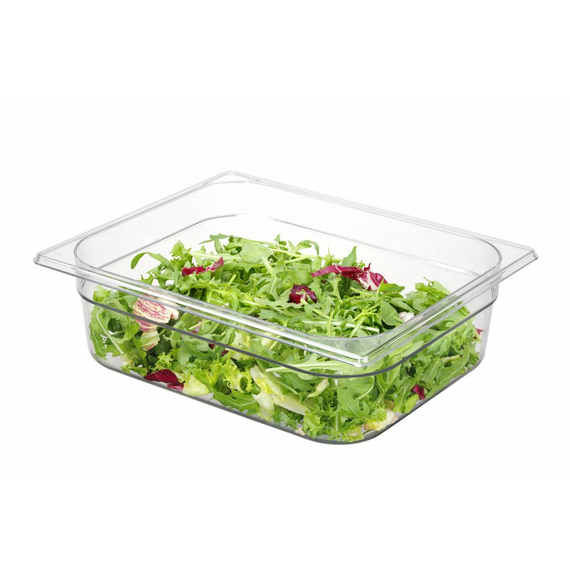 Hendi Gastronorm-Behälter 1/2, Profi Line, GN 1/2, 6,5L, Transparent, 325x265x(H)100mm
