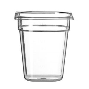 Hendi Gastronorm-Behälter 1/6, Profi Line, GN 1/6, 3,4L, Transparent, 176x162x(H)200mm
