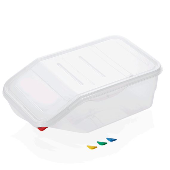 Was Germany HACCP Lebensmittelbehälter, 22 ltr., 56 x 34 cm, Polypropylen