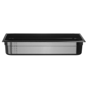 Hendi Gastronorm-Behälter 1/1, Profi Line, GN 1/1, 14L, Schwarz, 530x325x(H)100mm