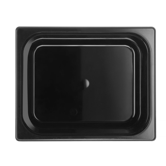 Hendi Gastronorm-Behälter 1/2, Profi Line, 12,5L, Schwarz, 325x265x(H)200mm