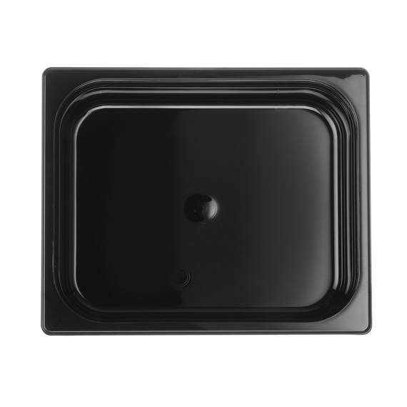 Hendi Gastronorm-Behälter 1/2, Profi Line, GN 1/2, 4L, Schwarz, 325x265x(H)65mm