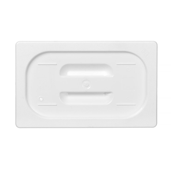Hendi Gastronorm Deckel, GN 1/4, Weiß, 265x162mm