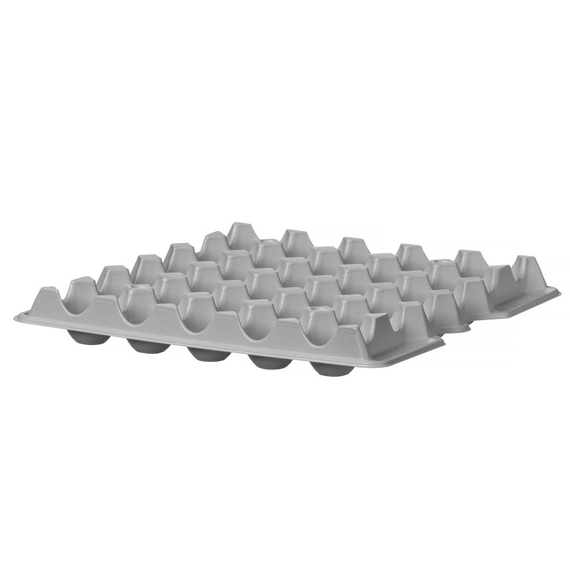 Hendi Set aus 4 Eierbehältereinsätzen für OVOBOX 120 , 291x288x(H)41mm