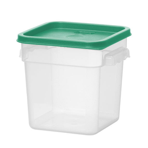 Hendi Lebensmittelbehälter mit Skala, 3,8L, 190x190x(H)180mm