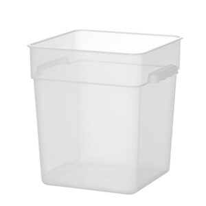 Hendi Lebensmittelbehälter mit Skala, 17,2L, 290x290x(H)320mm