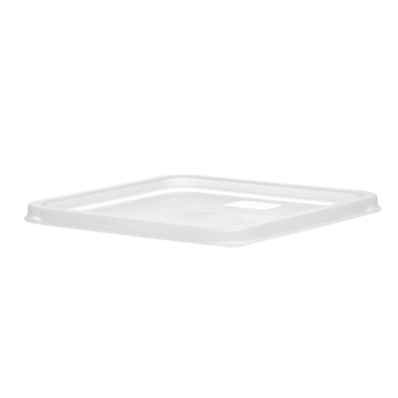 Hendi Deckel für Lebensmittelbehälter, Transparent, 235x235mm