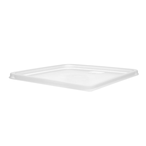 Hendi Deckel für Lebensmittelbehälter, Transparent, 290x290mm