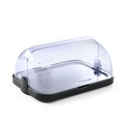 Hendi Roll-Top-Kühldisplay, einfach, Dunkelgrau, 440x320x(H)205mm, Rechteckig