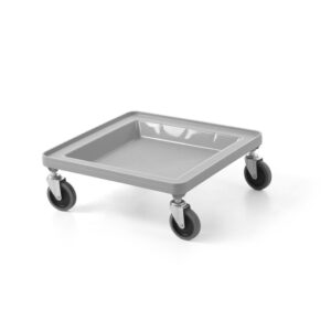 AmerBox Fahrgestell für Universal-Regale 500×500 mm, Hellgrau, 500x500x(H)180mm
