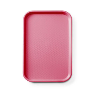 AmerBox Fast-Food-Tablett GN 1/1 Polypropylen, GN 1/1, Rot, 530x325x(H)20mm