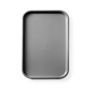AmerBox Fast-Food-Tablett GN 1/1 Polypropylen, GN 1/1, Schwarz, 530x325x(H)20mm