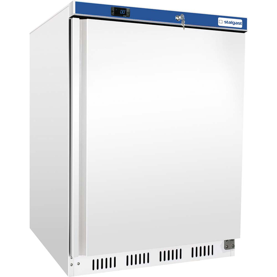 Stalgast weißer Unterbau-Lager-Kühlschrank, 78 Liter, Abmessung 600 x 600 x 850 mm (BxTxH)