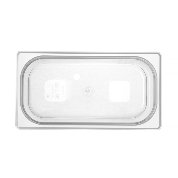 Hendi Gastronorm-Behälter 1/3, GN 1/3, 4L, Transparent, 325x176x(H)100mm