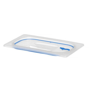 Hendi Gastronorm Deckel, luftdicht verschließbar, GN 1/4, Transparent, 265x162mm