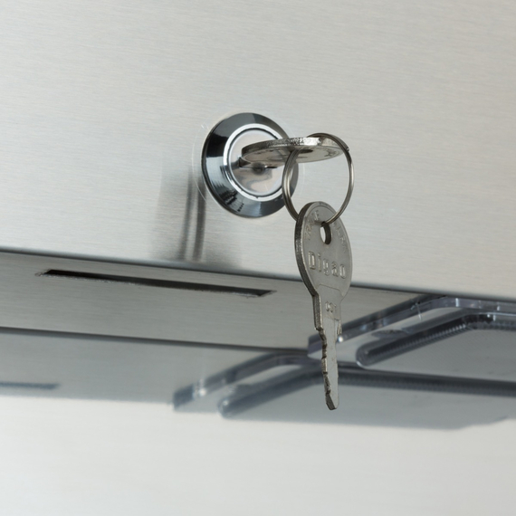 Maxima Gastro Gefrierschrank - 800 l - 6 Einstellbare Regale - auf Rädern - inkl. Regale