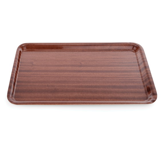 Essentials Tablett GN 1/1 TRAY 90, 53 x 32,5 x 1,5 cm, MDF Holzoptik