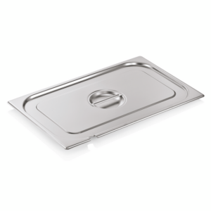 Was Germany GN Deckel GN SELECT 2/3, mit Löffelaussparung, Chromnickelstahl 18/8