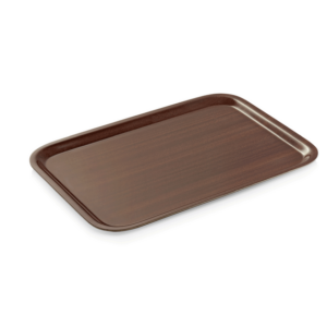 Essentials Tablett TRAY 90, 60 x 45 cm, non slip, MDF Holzoptik