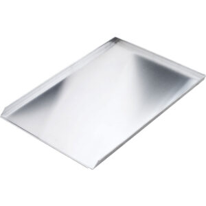 3-Rand-Backblech aus Aluminium, Bäckernorm 600x400 mm